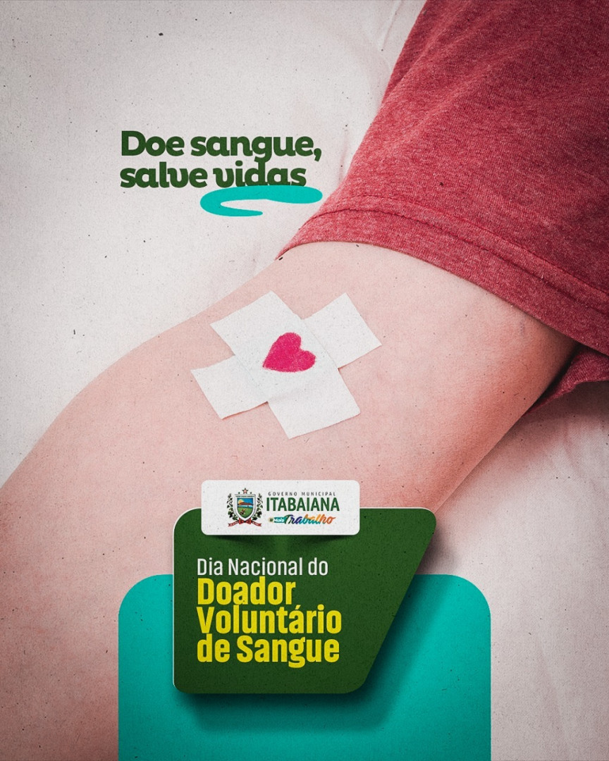 ️ Hoje é o Dia Nacional do Doador Voluntário de Sangue 🩸 ⠀⠀Gostaríamos de parabenizar e agradecer aos maiores parceiros na missão de salvar vidas. ⠀⠀A doação de sangue é um ato voluntário muito importante. O sangue humano é insubstituível e todos os dias, milhares de pessoas precisam dele. A cada vez que doa sangue, você salva até 4 vidas. ⠀⠀#DIADODOADOR #PMI #MAISTRABALHO #MAISPROGRESSO #ITABAIANA