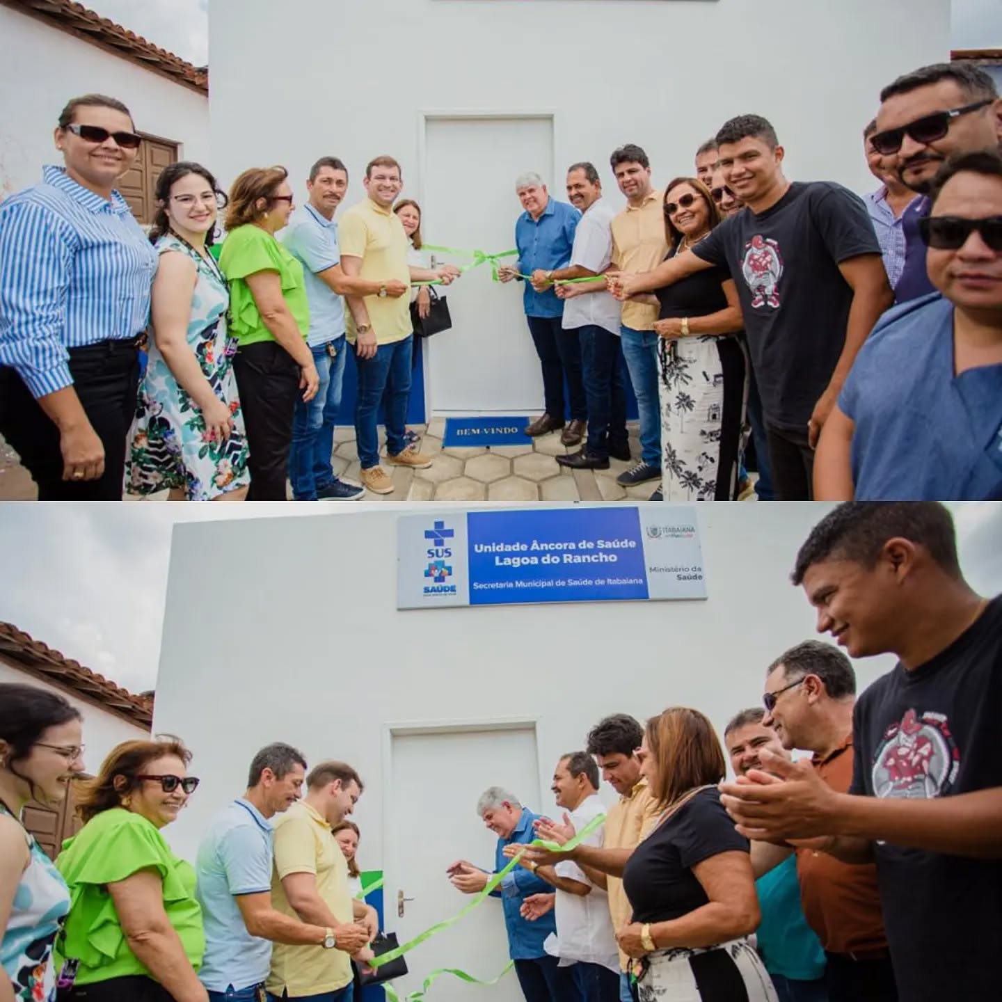 Registros desse momento especial para Lagoa do Rancho! 🤩Reinauguração do Posto Âncora, um investimento de mais de 50 mil reais com recursos próprios para melhor atender os moradores da comunidade. É mais saúde, e muito mais trabalho pela comunidade rural de Lagoa do Rancho.🤝🏼Participaram o prefeito Dr. Lúcio Flávio, o vice-prefeito Cláudio Neto, os vereadores, a equipe da #GESTÃODOTRABALHO e os moradores de Lagoa do Rancho. @saude_itabaiana#PMI #GESTÃODOTRABALHO